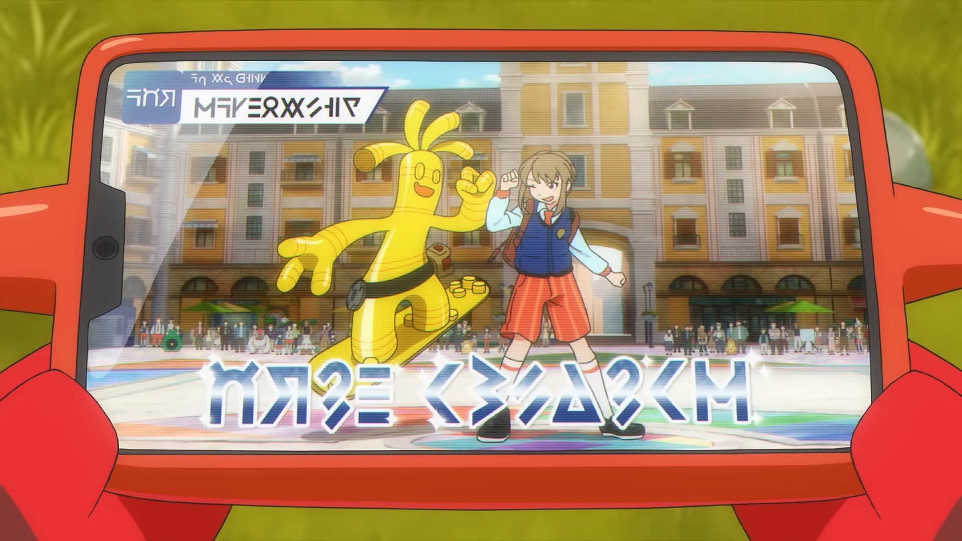 Gholdengo as seen in the anime (Image via The Pokemon Company)